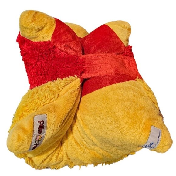 Winnie the Pooh Disney Pillow Pet 18" Plush Stuffed Toy Bear Yellow Red Soft - Picture 8 of 16